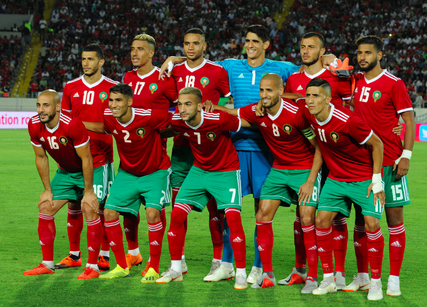 صورة المنتخب المغربي يحقق فوزا صعبا على نامبيبا