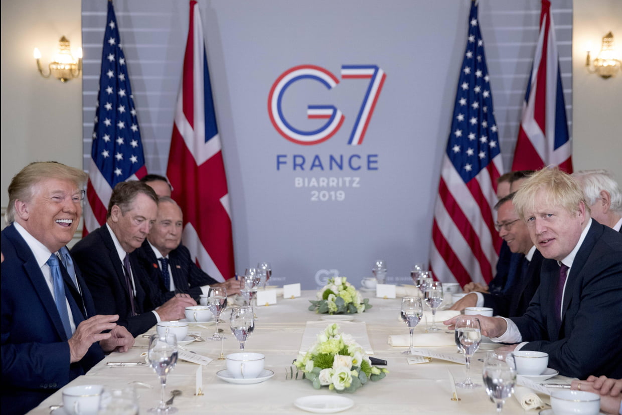 صورة حضور مفاجئ لإيران في قمة G7