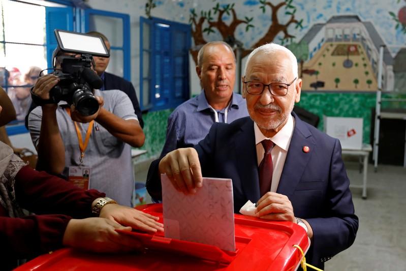 صورة حزبي النهضة و قلب تونس يتصدران الانتخابات
