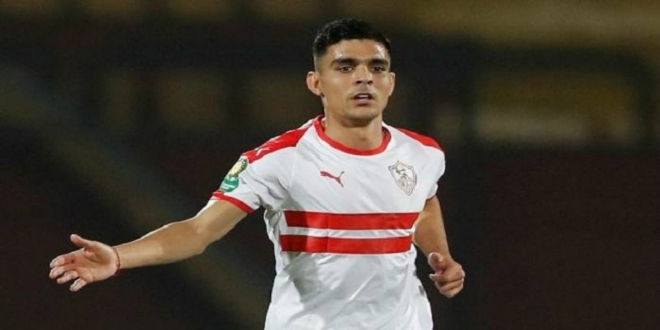 صورة بنشرقي يقود نادي الزمالك للتتويج بلقب السوبر الافريقي