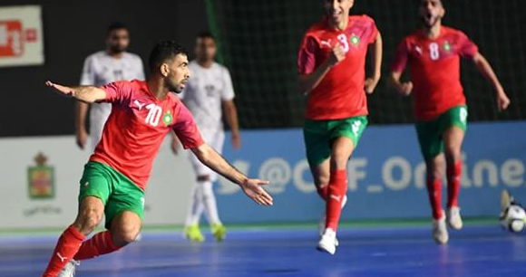 صورة المنتخب المغربي يحرز لقب الدوري الدولي لكرة القدم داخل القاعة