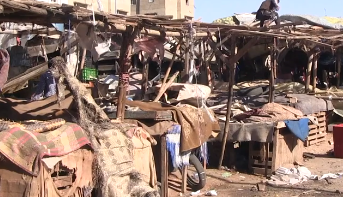 صورة حالة الطوارئ.. إخلاء سوق عشوائي في حي مولاي رشيد بالبيضاء