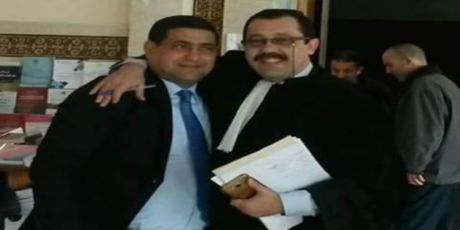 صورة المحامي الهيني: الحمد لله حاجي يثماتل هو وزوجته بسرعة للشفاء