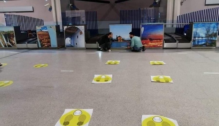 استعدادات وقائية مشددة على قدم وساق بمطار محمد الخامس بالبيضاء
