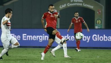 صورة “الزمالك كان خصما صعبا ولحظة الهدف لم أتردد في التسديد”