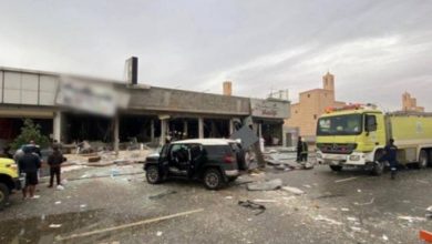 صورة وفاة وإصابة 7 أشخاص بانفجار مطعم في الرياض