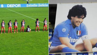 صورة لاعبة إسبانية تتلقى تهديدات بالقتل بعد رفضها الوقوف دقيقة حدادا على وفاة مارادونا