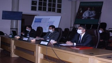 صورة اجتماع لتدارس إجراءات التخفيف من تداعيات التقلبات المناخية بإقليم الحوز