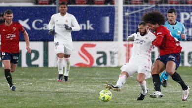 صورة في طقس “ثلجي”.. ريال مدريد يتعادل مع أوساسونا دون أهداف- فيديو