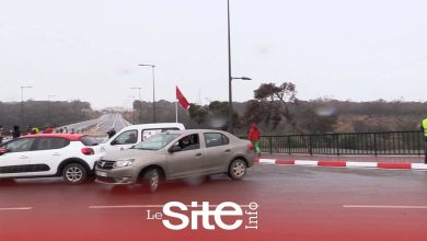 صورة إلغاء الافتتاح الرسمي لقنطرة المصباحيات بالمحمدية..السائقون: معرفناش السبب -فيديو-