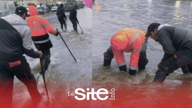 صورة البيضاء.. شباب يتطوعون لإنقاذ حيهم من الغرق -فيديو