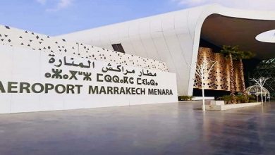 صورة انخفاض حركة النقل الجوي بنحو 86 بالمئة بمطار مراكش