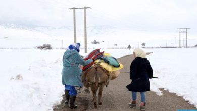 صورة أزيلال.. تنظيم قافلة لدعم الساكنة القروية والتخفيف من آثار البرد