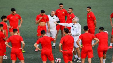 صورة المنتخب المغربي ينهي حصته التدريبية قبل مواجهة موريتانيا