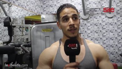 صورة بطل مغربي في كمال الأجسام يكشف تفاصيل استعداده لبطولة في تونس -فيديو
