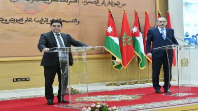 صورة عمل مغربي مشترك بين المغرب والأردن لدعم حق الشعب الفلسطيني في الحرية والدولة المستقلة