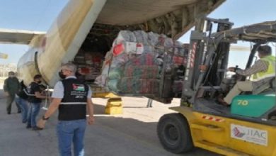 صورة الأردن .. وصول الدفعة الأولى من المساعدات الإنسانية العاجلة الموجهة بتعليمات ملكية سامية لفائدة الشعب الفلسطيني