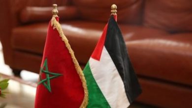 صورة شبيبة حركة فتح الفلسطينية تقفُ مع المغرب في أزمة سبتة ومليلية المحتلتين