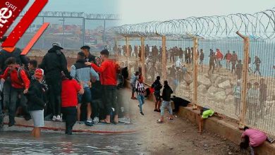 صورة مشاهد تحبس الأنفاس بمعبر سبتة بعد “الهروب الجماعي” ومغاربة: حنا ضايعين -فيديو
