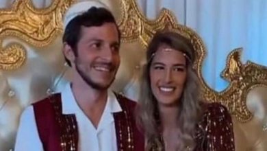 صورة الاسرائيلي جلعاد شاليط يتزوج ويختار “حفل الحنة” على الطريقة المغربية