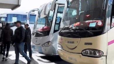 صورة تفاصيل مراقبة احترام إجبارية ارتداء الكمامة بحافلات النقل بين المدن