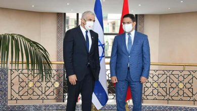 صورة تفاصيل مباحثات هامة بين ناصر بوريطة ووزير الخارجية الإسرائيلي