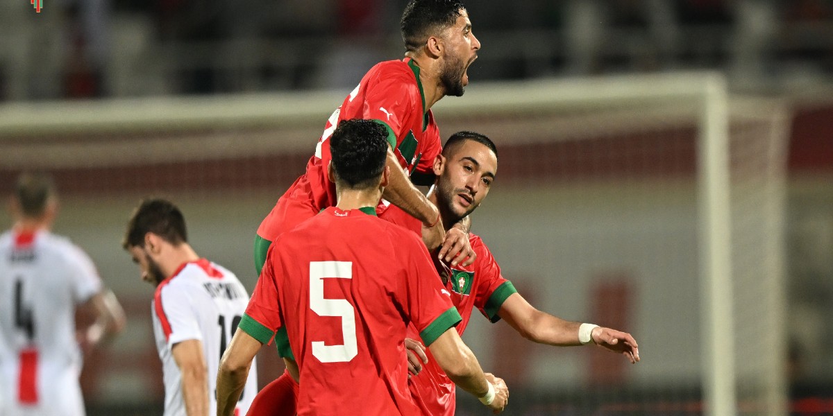 المنتخب المغربي يتغلب على جورجيا بثلاثية قبل دخول غمار مونديال قطر