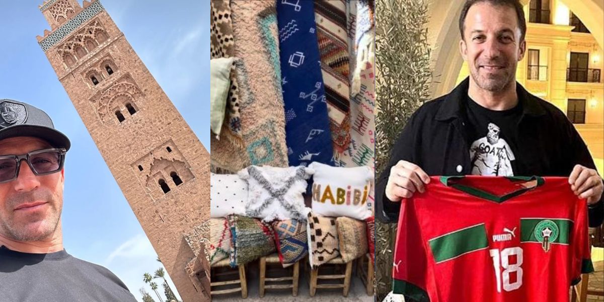 نجم إيطاليا "ديل بيرو" يختار المغرب لقضاء عطلته