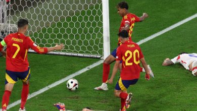 صورة إسبانيا الكبيرة تسقط ألمانيا الجريحة في ربع نهائي كأس أوروبا