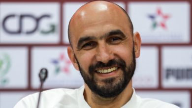 صورة الركراكي يشيد بلاعبيه أمام إفريقيا الوسطى