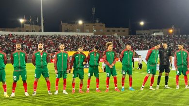 صورة المنتخب المغربي يستعرض عضلاته أمام إفريقيا الوسطى