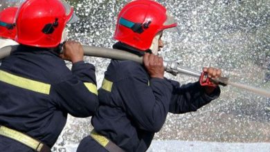 صورة حريق بمعمل يستنفر سلطات فاس