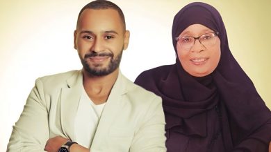 صورة محمد الريفي يظهر مع والدته ويعلن انتهاء خلافهما -فيديو