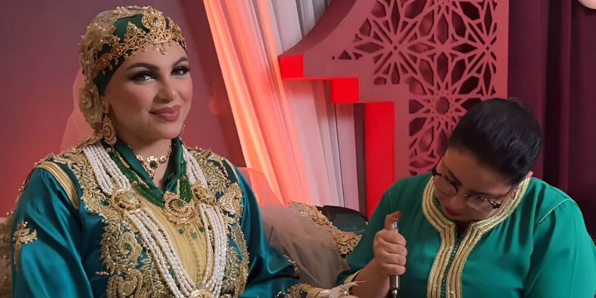 نهيلة "باربي" تحتفل بـ"حنة سبع شهور" -فيديو