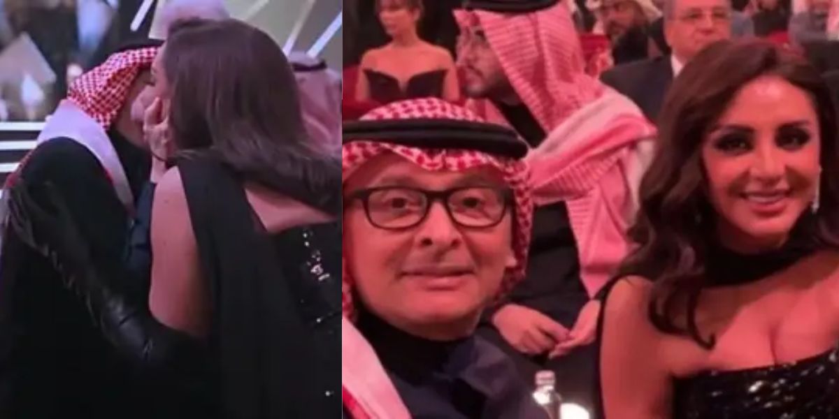 بسبب القبلة.. الشرطة السعودية تستدعي انغام وعبد المجيد عبد الله -فيديو